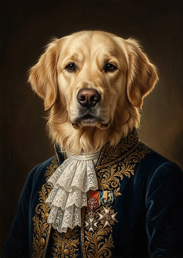 Portrait personnalisé de votre animal — imprimé en France