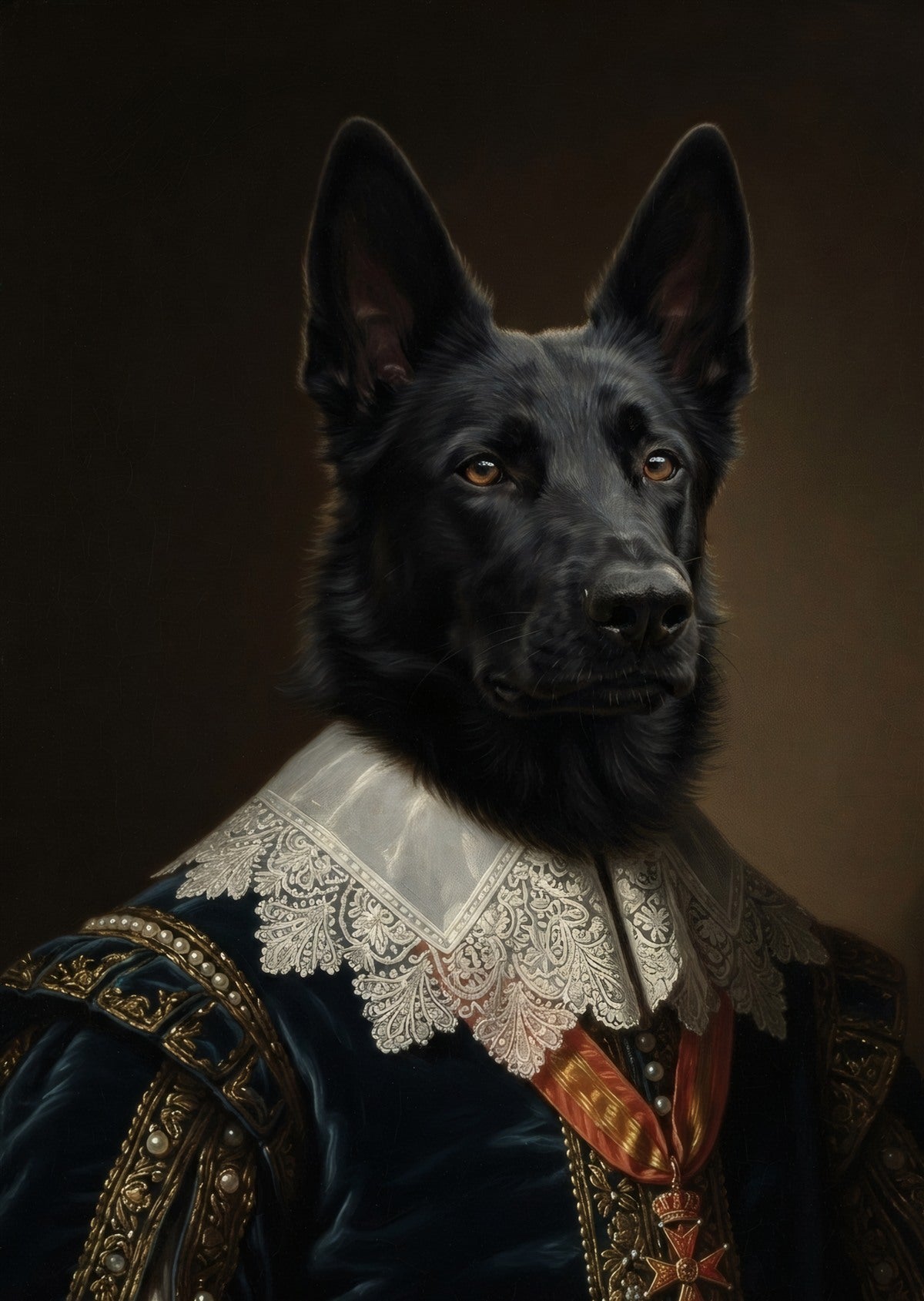 Portrait personnalisé de votre animal — imprimé en France