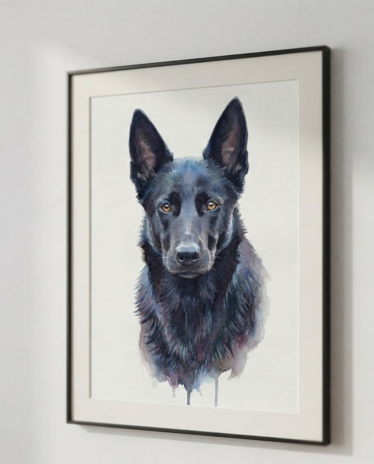 Portrait personnalisé de votre animal — imprimé en France