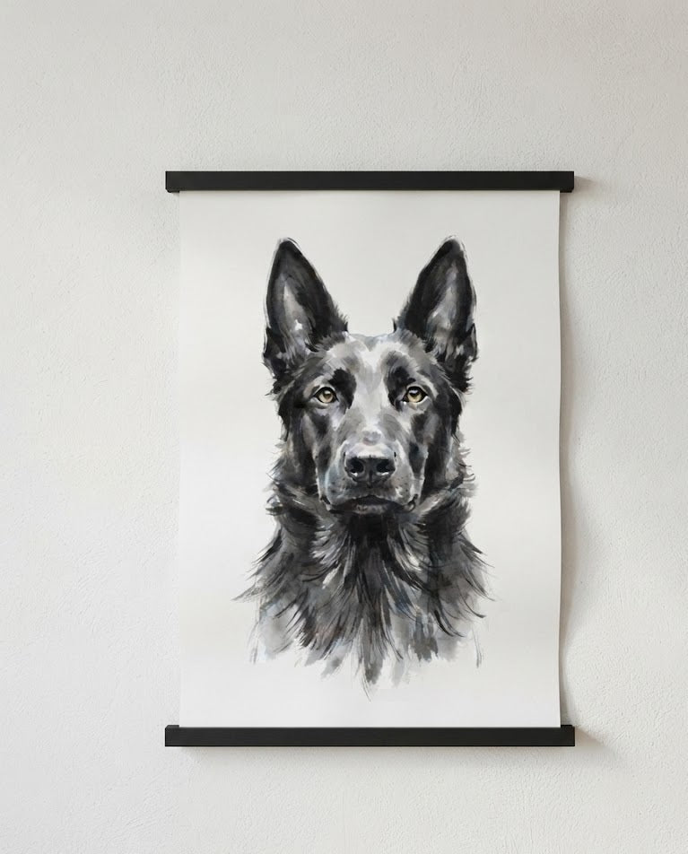 Portrait personnalisé de votre animal — imprimé en France