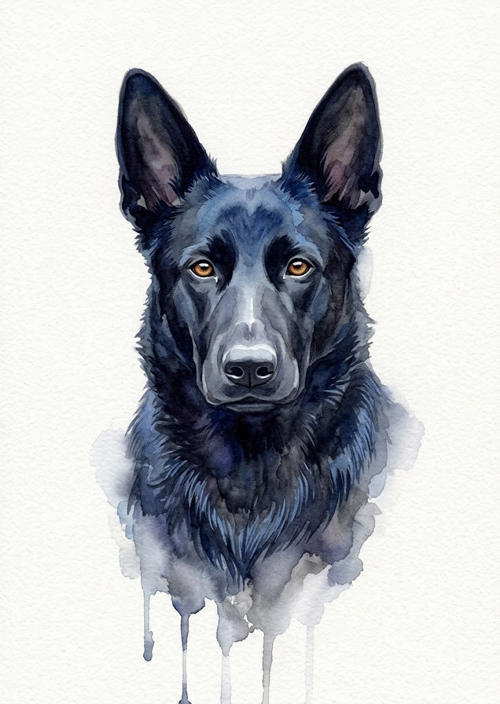 Portrait style Aquarelle